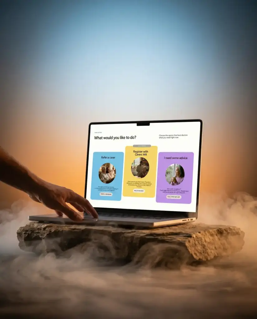 Carers WA Website Perth Web Design